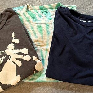 Crew cuts - 3 tshirts, size 10